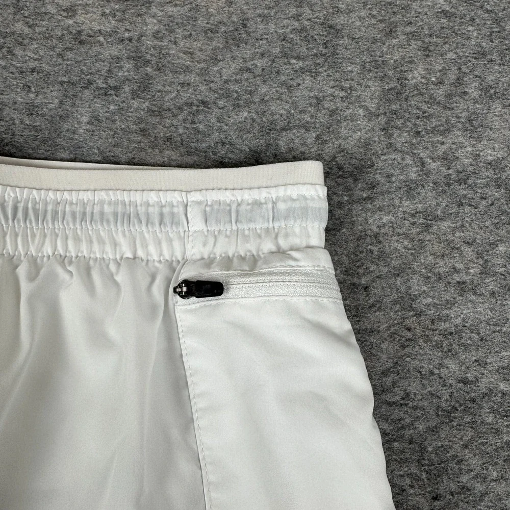 Nike Dri Fit Vanderbilt Commodores Team Shorts Running Lined White Womens XS‎